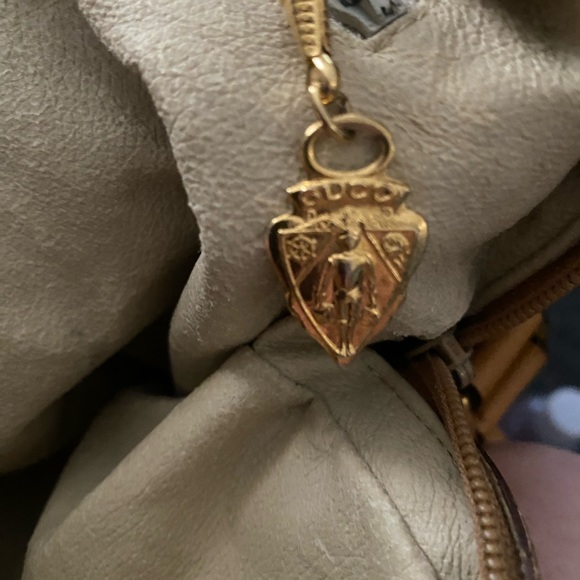 Gucci Vintage Rare Disco Brown tan bag in really good condition - Picture 9 of 13